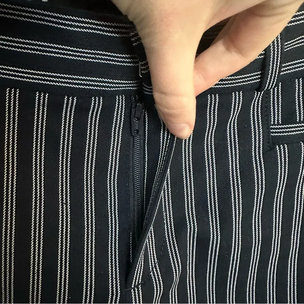 Banana Republic Sloan Skinny-Fit Stripe Pants NWT Size 6 Office Sophisticated